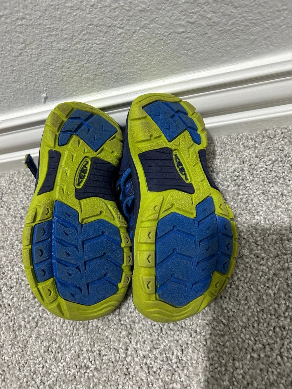 Keen Blue & Lime Newport Sandals - 11C